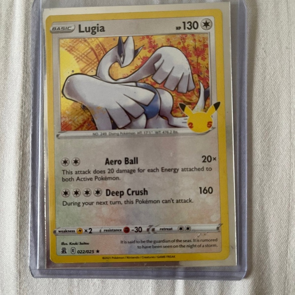 Pokemon Celebrations Lugia CGC 8.5